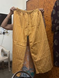 Brown Gotri Work Kurta Palazzo Set Party Wear