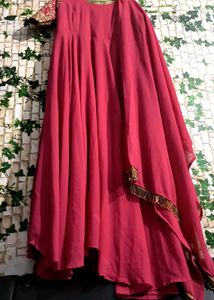 Beautiful😍desighner Anarkali Duptta Set