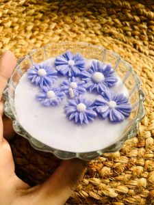 Lavender Candle💟 With Aroma Oil💕