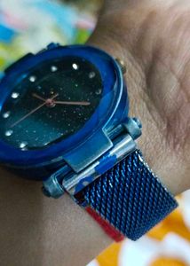 Stylish Blue Watch