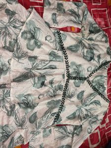 Floral Eyelet Top