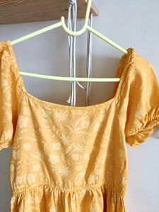 Cotton knee length dress, S