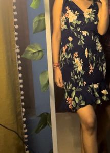 Floral Stretchable Mini Dress