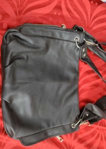 chic leather handbag