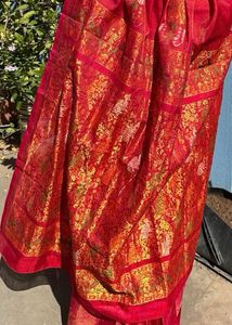 Pure Silk Banarasi Tissue Saree