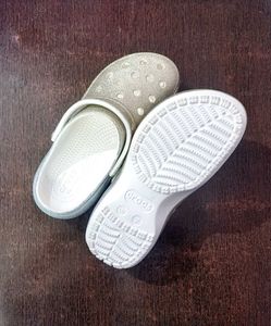 Gold Toned Crocs