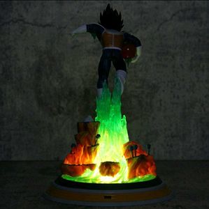 Vegeta Action Figure Statue With Light