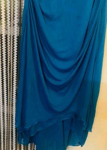 Blue Ruffle Dress