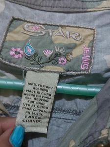 Camouflage Design Short Jacket