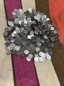 Vintage Indian 10 Paisa Coin Collection 50 Pcs Set