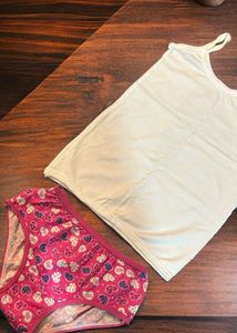 Kid Inner Wear Tank Top And Panty