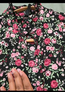 🌸H&amp;M Dream Floral Print Long Sleeve Dress