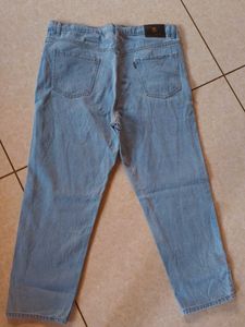 Light Wash Straight Leg Jeans