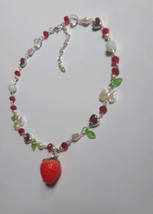 Strawberry Necklace