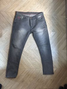Gray Denim Jeans