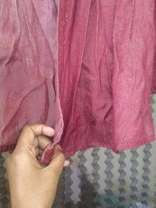 Burgundy Casual Jacket