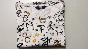 Funky Graphic Print Tee