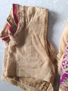 Heavy Work Saree 💜
