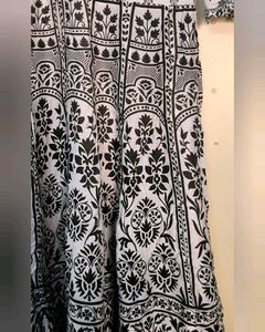 White Designed Anarkali Kurti 🕊️