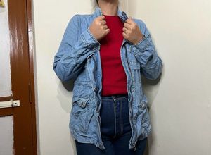 Ashley Vintage Charm Denim Light Jacket