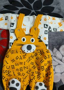 Warm Top With Dangri Set