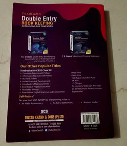 TS Grewal&#39;s Double Entry Book keeping