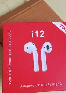 New i12 TWS Wireless Earbuds