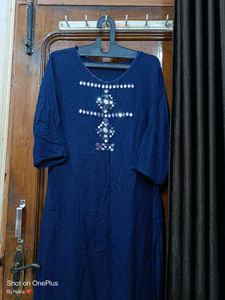 Daily Bases Neavy Blue Kurti