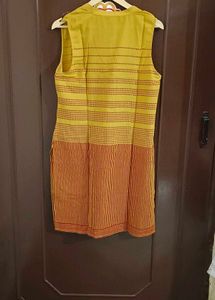 Mustard Yellow Kurti