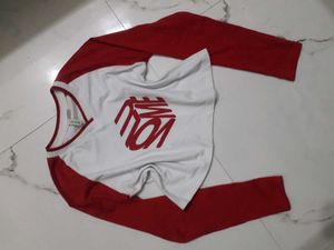 Hot Pink Long Sleeve Top