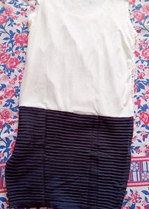 White And Black Dress For Party