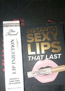Too Faced Better Than Sex Mascara + Lip Injection