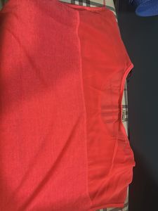 Orange &#34;Beach Cali&#34; Tee