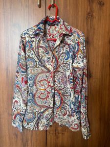 Paisley Print Shirt