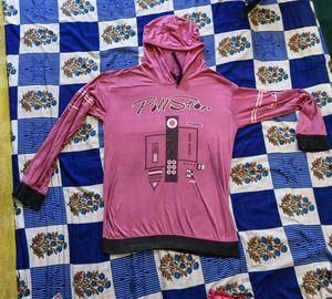 Pink Graphic Hoodie