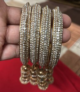 Bangles with Stone Detail