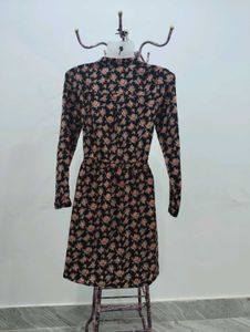 Floral Knee Length Dress