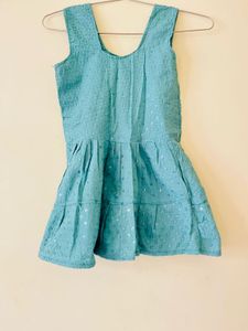 Cute Blue Girls Dress