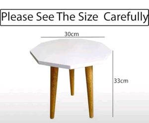 Modern White Side Table