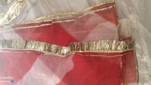 White Organza Rajputi Poshak 💗