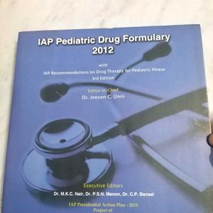 IAP PEDIATRIC DRUG FORMULARY 2012