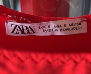 Zara Polymide Bodysuit