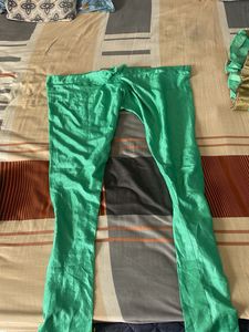 Green Ethnic Gown