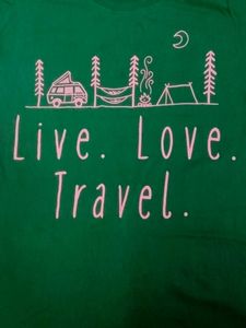 Live, Love, Travel Graphic Tee
