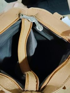 Fancy Synthetic Leather Shining handbag