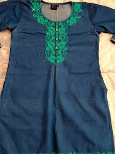 Denim Kurti