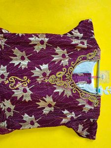 Purple &amp; Gold Dress