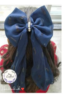 French Barette Bow Clips