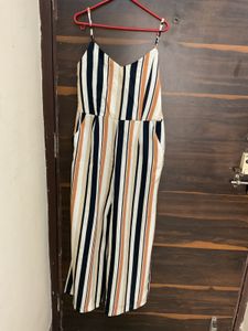 SHEIN Striped Jumpsuit