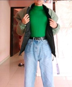 Urbanic High Neck Knitted Sweater